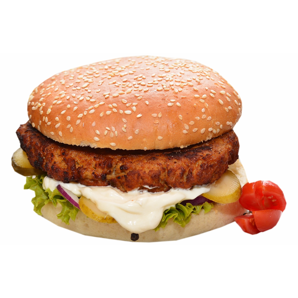 Chili Chicken Burger XL (scharf) – Wiener Schnitzel Plaza