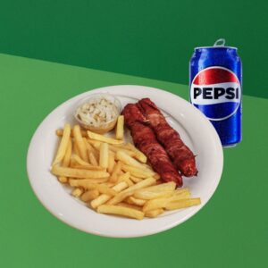 Berner Würstel Menü