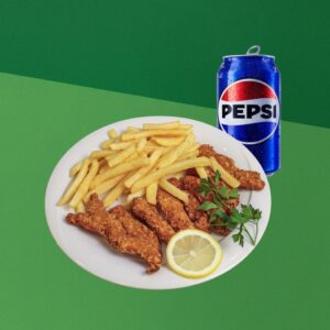 Chicken Frites Menü