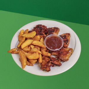 Gegrillte Hühnerflügel