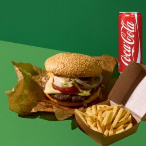 Gouda Burger XL Menü