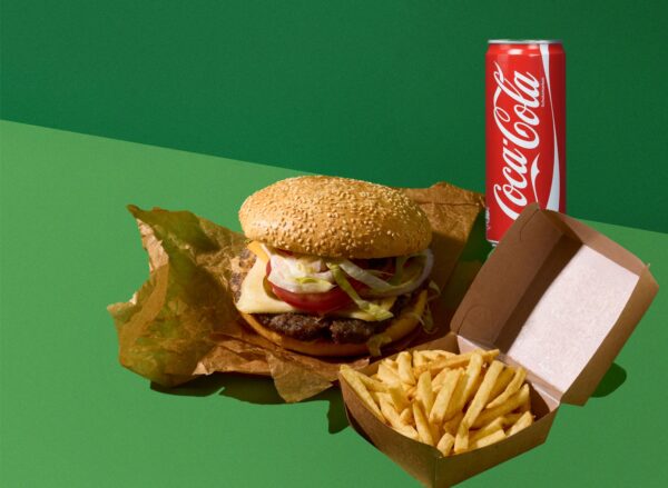 Gouda Burger XL Menü