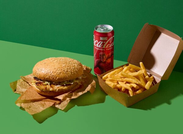 Grilled Chicken Burger XL Menü