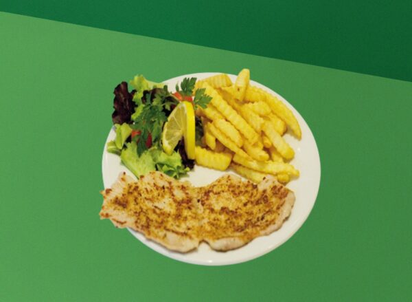 Naturschnitzel vom Grill