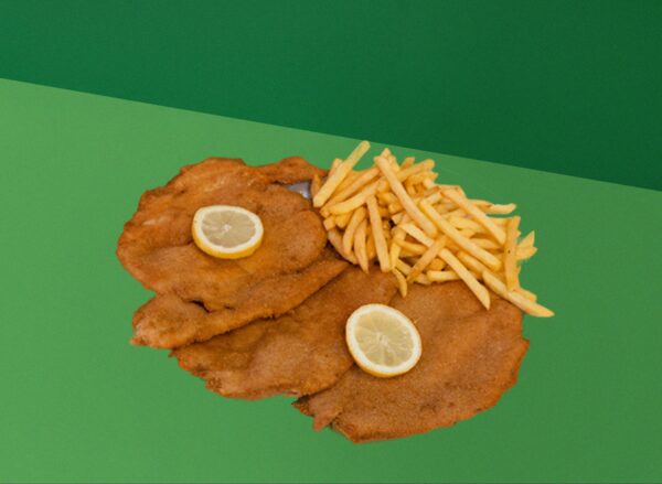 Schnitzel Plaza Teller