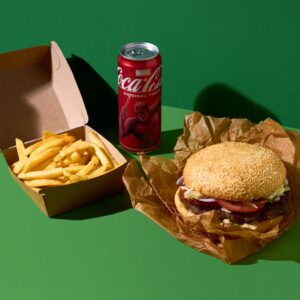 Spezial Hamburger XL Menü