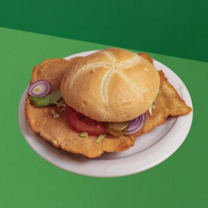 Spezial Schnitzel Semmel