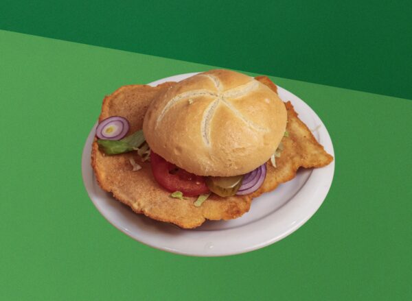 Spezial Schnitzel Semmel