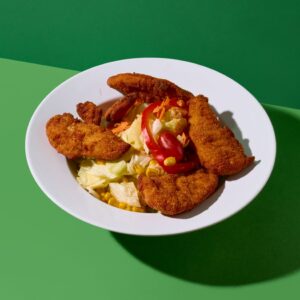 Steirischer Backhendlsalat