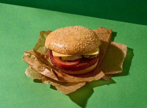 Veganer Cheeseburger XL