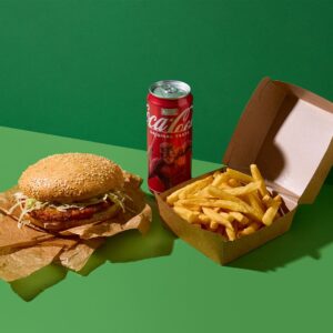 Veggie Burger XL Menü