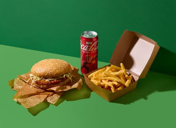 Veggie Burger XL Menü