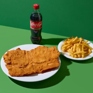 VEGANES Schnitzerl Menü Schnitzerl